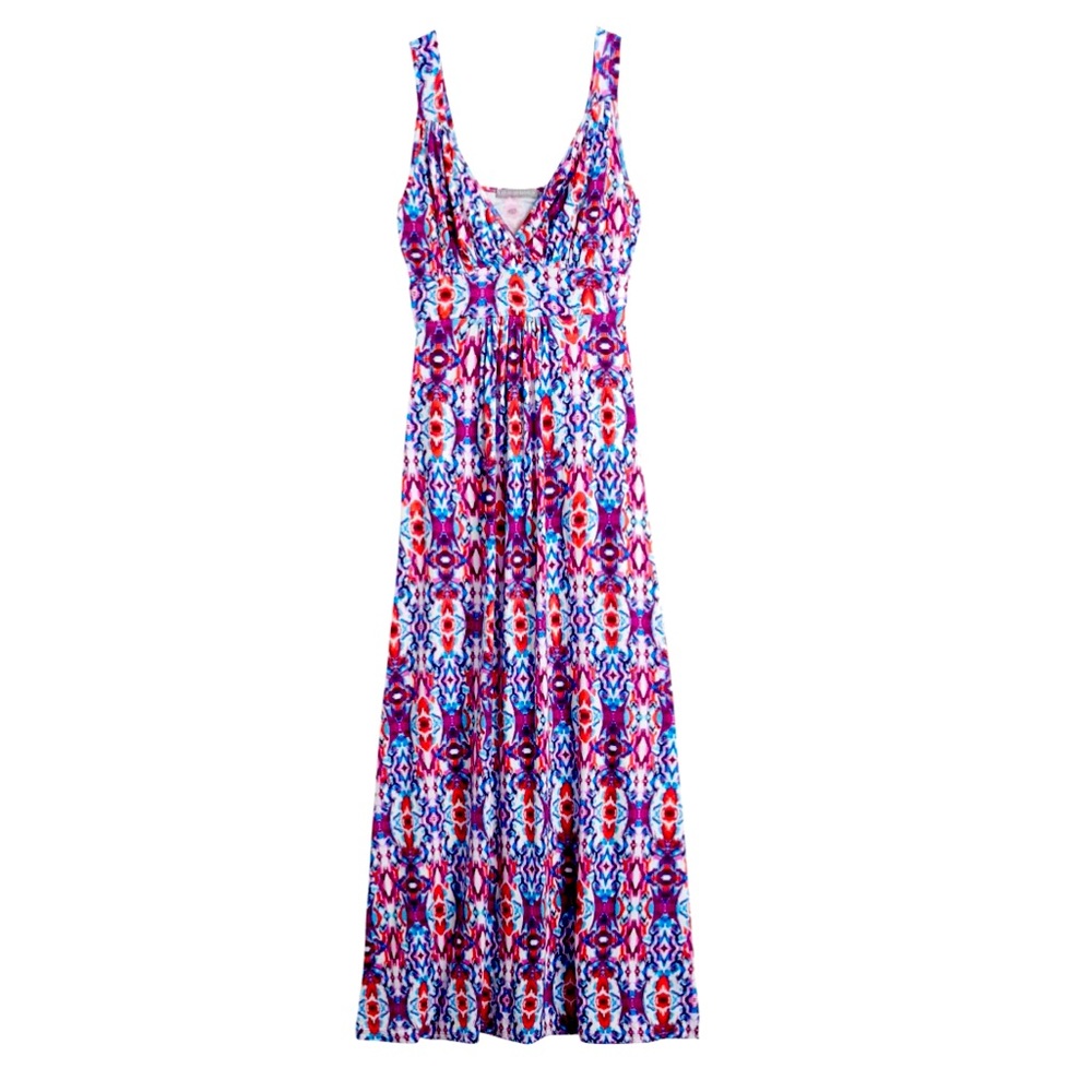 LOVEAPPELLA V-neck Maxi Dress